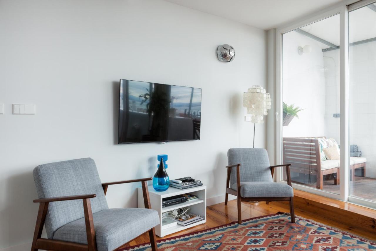 Amazing Rooftop Terrace With River And Historic City View 4 Bedrooms 4 Bathrooms Ac 19Th Century Building Chiado Lisboa Dış mekan fotoğraf